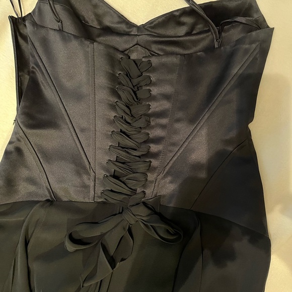 BCBG Max Azria satin corset dress - Picture 5 of 11